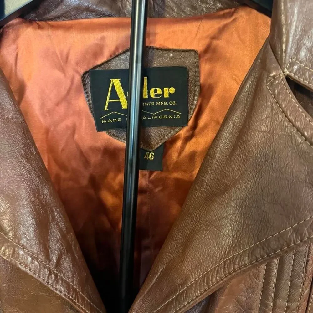 Alder Men's Brown Jacket Size 46